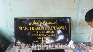 Plang Masjid